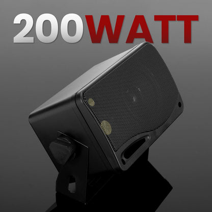 Diffusori 3 vie da interno/esterno 200 W 3,5" con montaggio a parete per home theater