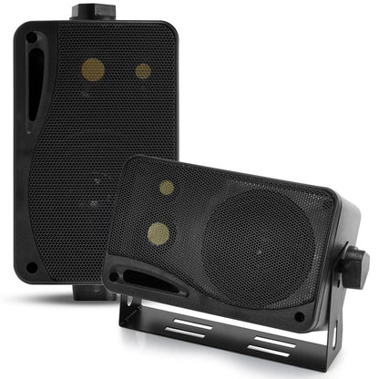 Diffusori 3 vie da interno/esterno 200 W 3,5" con montaggio a parete per home theater