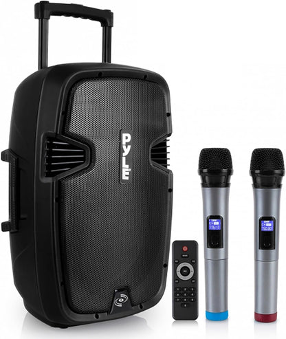 Langaton kannettava PA-kaiutin, 1000 W, Bluetooth, 12-tuumainen subwoofer, kaksoisjärjestelmä
