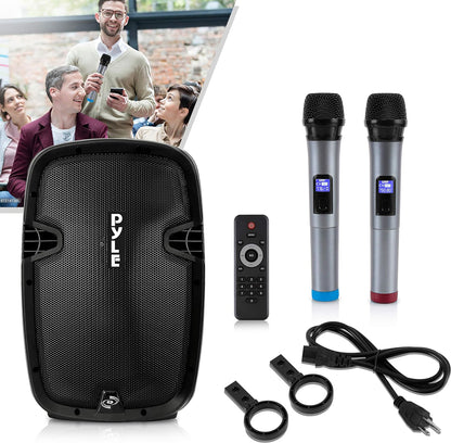 Langaton kannettava PA-kaiutin, 1000 W, Bluetooth, 12-tuumainen subwoofer, kaksoisjärjestelmä