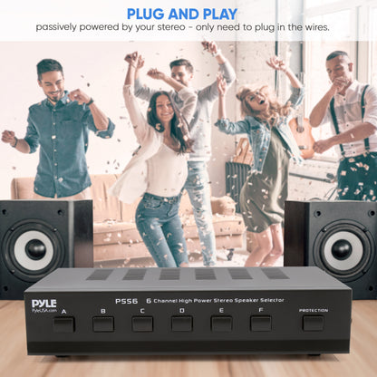Selector de boxe stereo de mare putere
