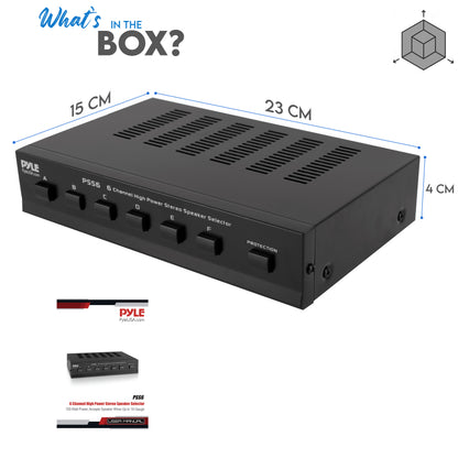 Selector de boxe stereo de mare putere