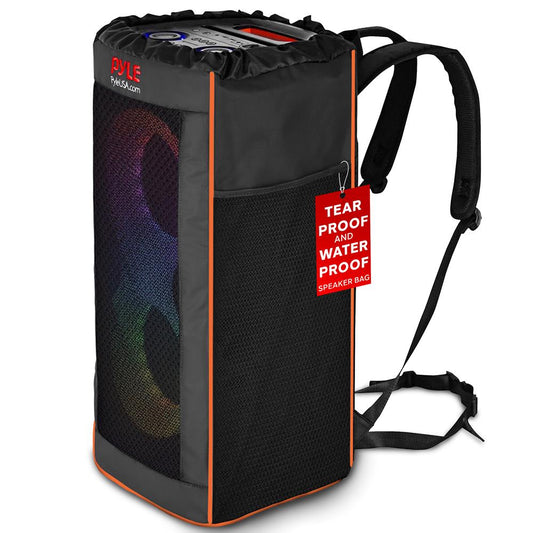 Portable Waterproof Speaker Bag Tear-Proof Oxford Fabric Blue