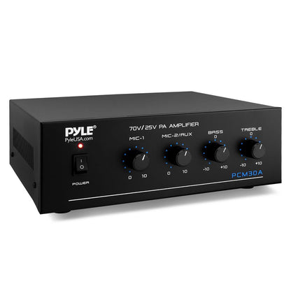 Amplificateur de puissance compact de 60 W avec Bluetooth et télécommande