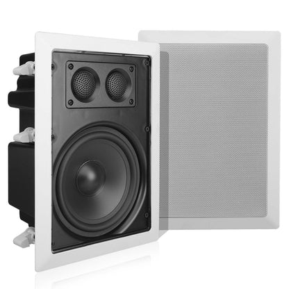 Boxă pentru tavan/perete, 400 W, bași profunzi, sistem închis de 6.5, albă - PDIW67