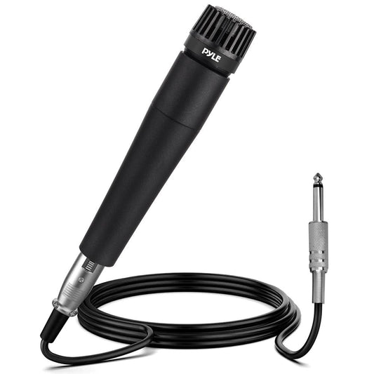 Dynamisk håndholdt mikrofon med højt output, indbygget popfilter, robust design