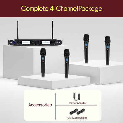 Sistema microfonico wireless a 4 canali - PDWM4800
