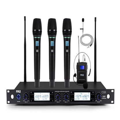 Draadloos microfoonsysteem met 4 kanalen - PDWM4801
