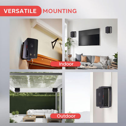 Enceintes Bluetooth extérieures étanches – système 3 voies de 200W, résistant aux intempéries
