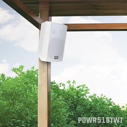 5.25 Bluetooth Speakers Waterproof 240W White Indoor/Outdoor