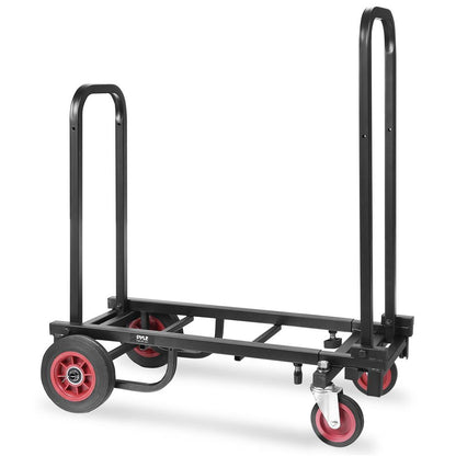 Carrinho dobrável para equipamento, conversível em 8 configurações, rodas R-Trac, aço