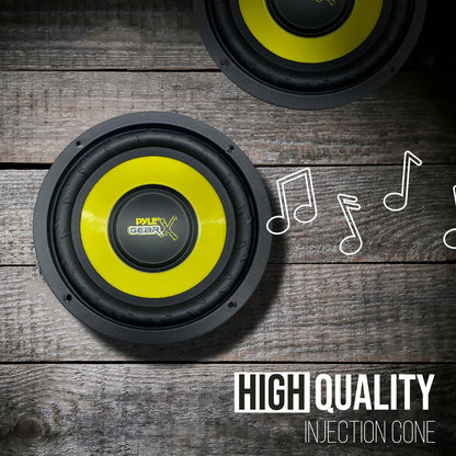 Woofer de medios-graves de componentes para coche de 5 pulgadas