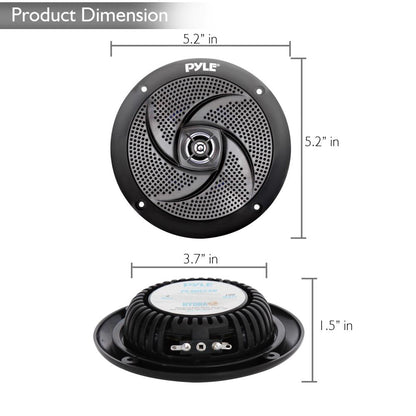 4 altavoces marinos de perfil bajo