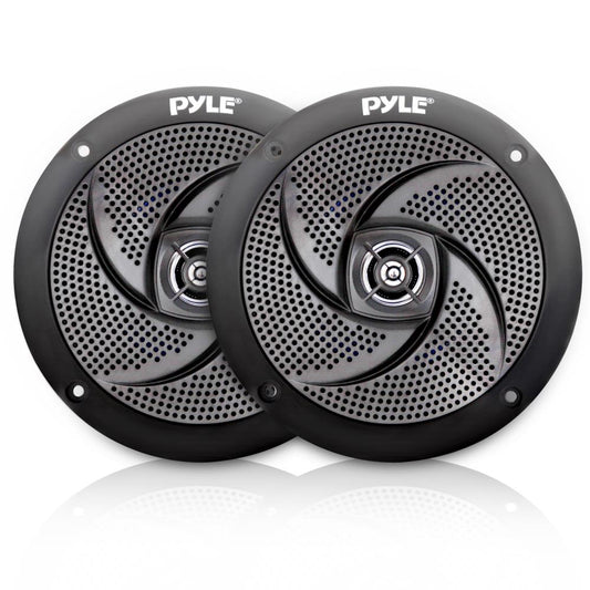 Altavoces marinos de perfil bajo de 6.5 pulgadas