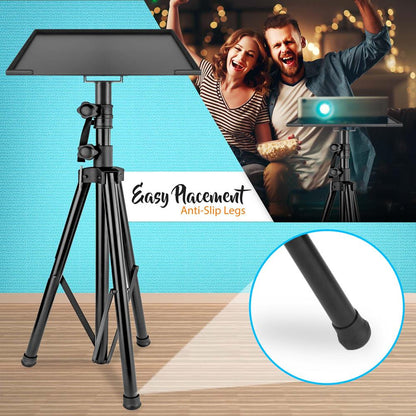 Högtalarstativ med tripod – justerbar höjd, hållbar metall, 32-56