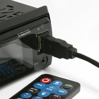 Marine Stereo Receiver 300W Bluetooth Hands-Free USB/SD Readers - PLRMR27BTB