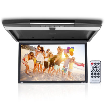 Stropný monitor do automobilu, 1080p LCD, 17,3" výklopná obrazovka, HDMI/USB/SD – PLRV1725