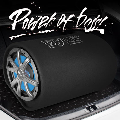 8" subwooferrør, 400 W – dyb bas, aluminiumsspole, beklædt – PLTB8