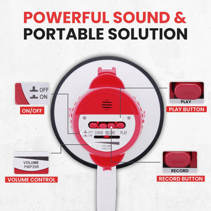 Altavoz megáfono compacto