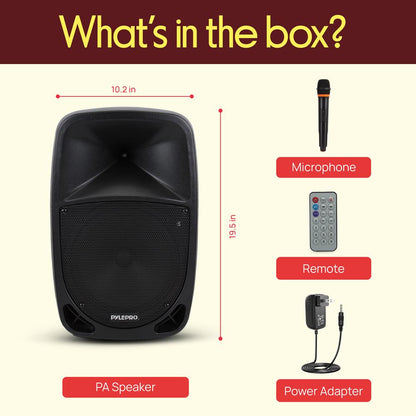 Sistem portabil de boxă PA și microfon