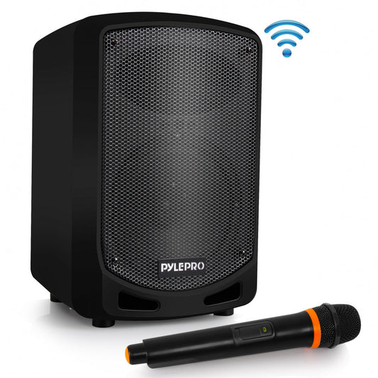 Portabel Bluetooth-PA-högtalare för karaoke 600 W med uppladdningsbar trådlös mikrofon