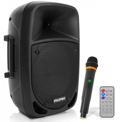 Portabel Bluetooth-PA-högtalare 800 W med uppladdningsbar UHF-mikrofon, 8-tums subwoofer
