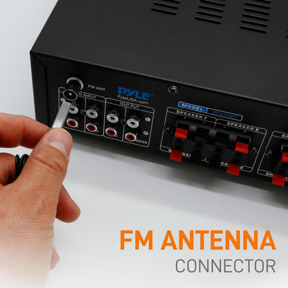 Bluetooth 6-канален усилвател с радио и USB – PTA66BTEU